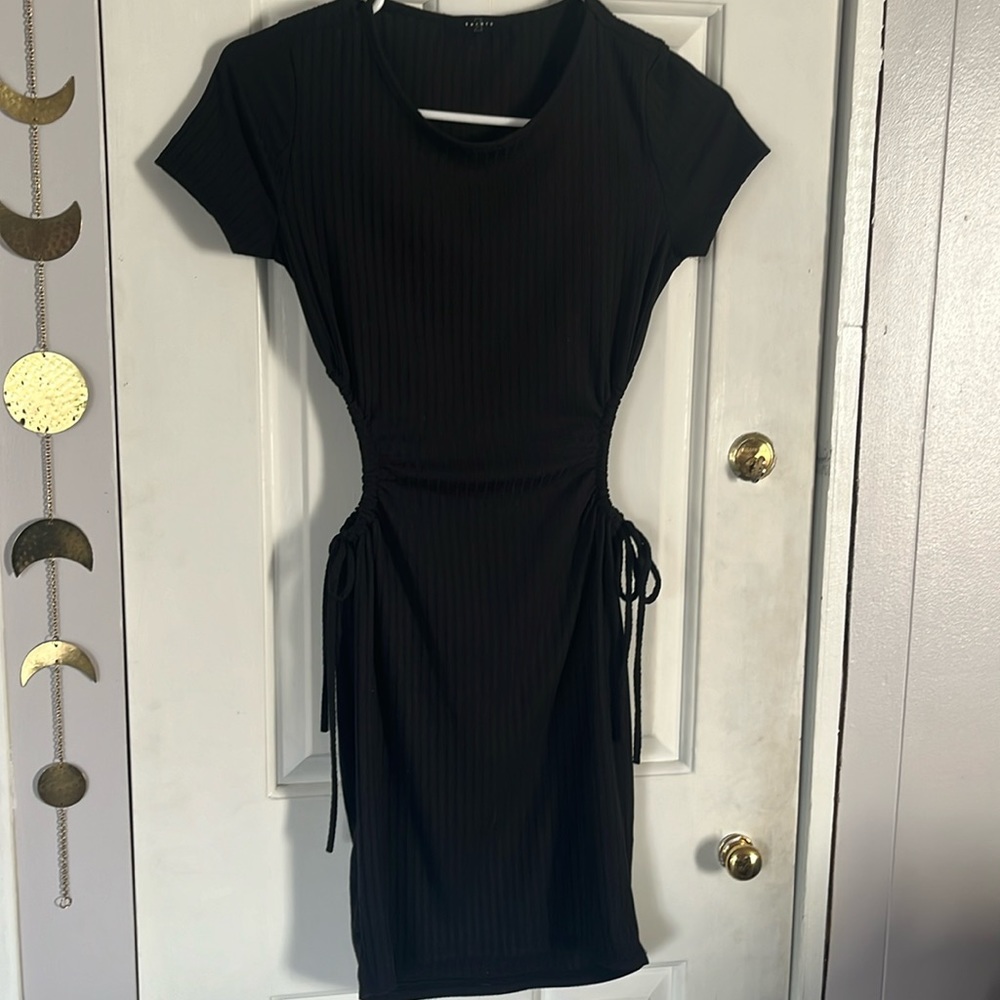 Cut out midi dress